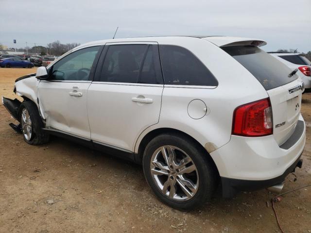 2FMDK4KC1BBA53507 - 2011 FORD EDGE LIMITED WHITE photo 2