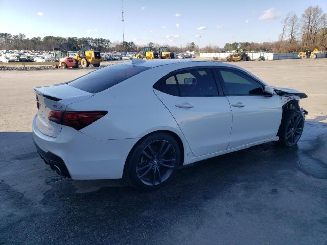 19UUB1F65KA002032 - 2019 ACURA TLX TECHNOLOGY WHITE photo 3
