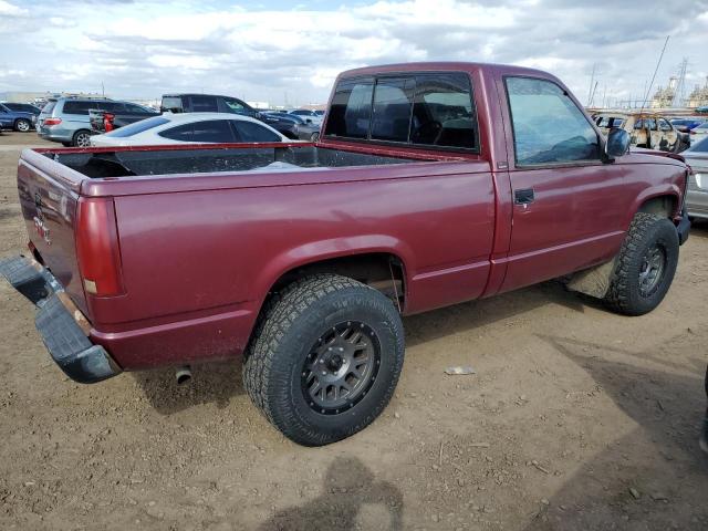 1GTDK14Z1MZ515746 - 1991 GMC SIERRA K1500 RED photo 3