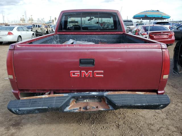 1GTDK14Z1MZ515746 - 1991 GMC SIERRA K1500 RED photo 6