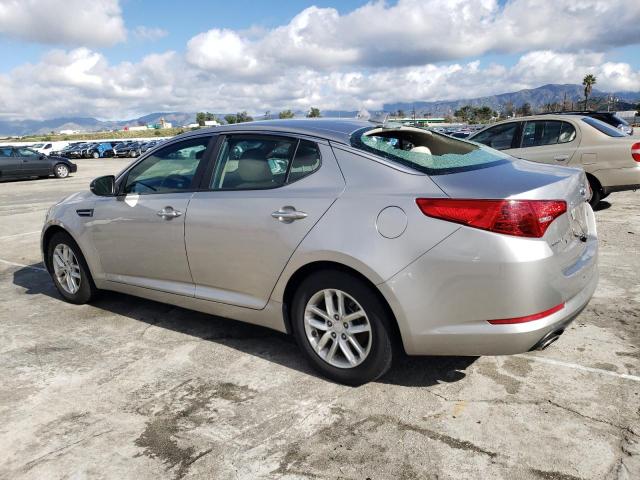 5XXGM4A77CG035935 - 2012 KIA OPTIMA LX SILVER photo 2