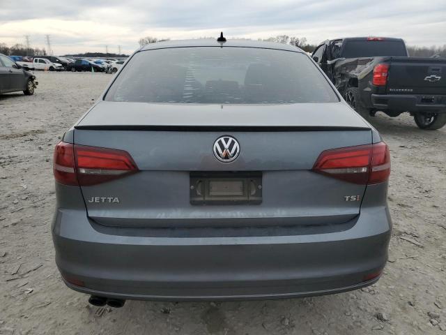 3VW267AJ1GM345484 - 2016 VOLKSWAGEN JETTA S GRAY photo 6