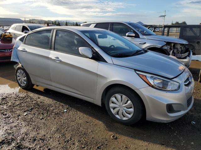 KMHCT4AE0FU929902 - 2015 HYUNDAI ACCENT GLS SILVER photo 4