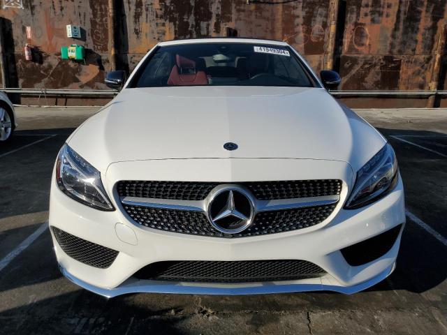 WDDWK4JB4JF668478 - 2018 MERCEDES-BENZ C 300 WHITE photo 5