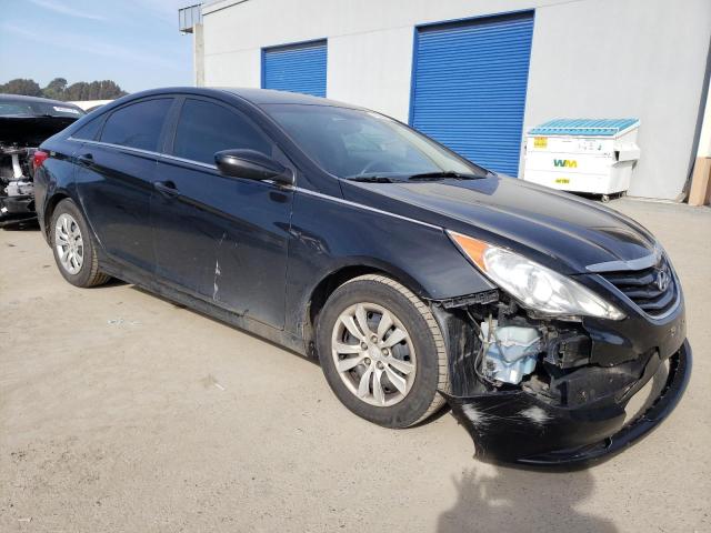 5NPEB4AC4DH564730 - 2013 HYUNDAI SONATA GLS BLACK photo 4