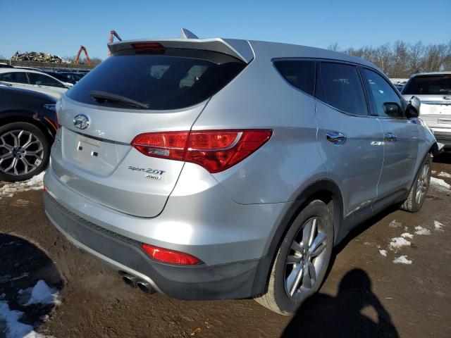 5XYZWDLA0DG081552 - 2013 HYUNDAI SANTA FE S SILVER photo 3