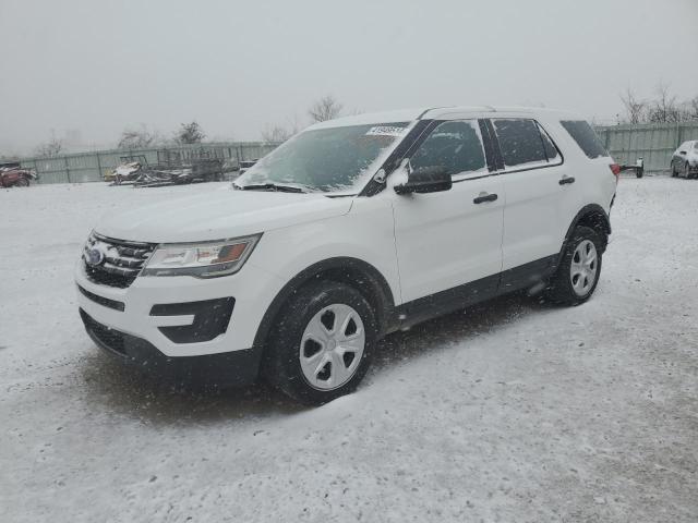 1FM5K8AR2HGC56795 - 2017 FORD EXPLORER POLICE INTERCEPTOR WHITE photo 1