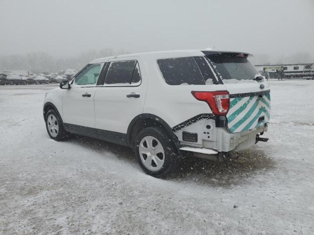 1FM5K8AR2HGC56795 - 2017 FORD EXPLORER POLICE INTERCEPTOR თეთრი ფოტო 2