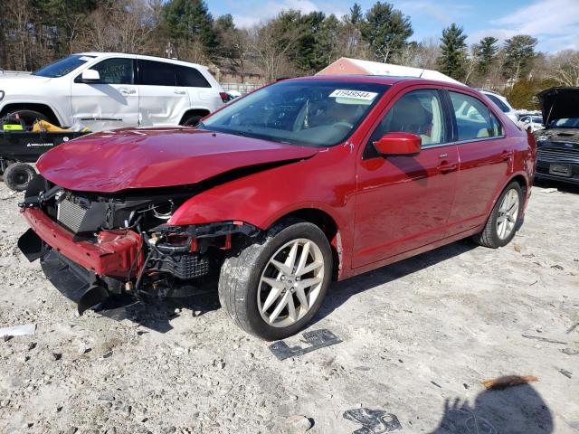3FAHP0JG6AR323986 - 2010 FORD FUSION SEL RED photo 1