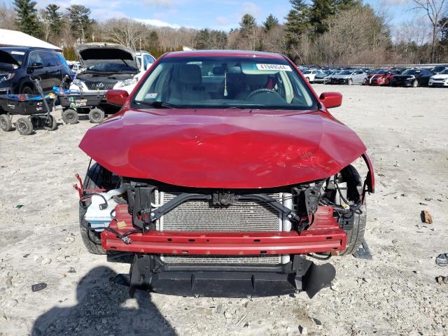 3FAHP0JG6AR323986 - 2010 FORD FUSION SEL RED photo 5