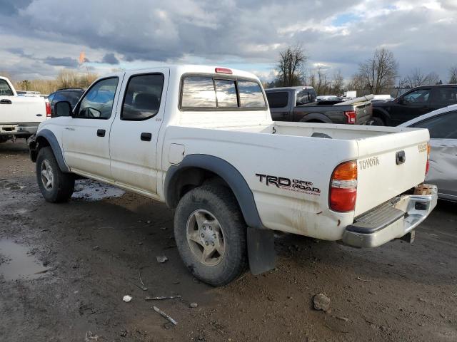 5TEGN92N83Z211612 - 2003 TOYOTA TACOMA DOUBLE CAB PRERUNNER WHITE photo 2