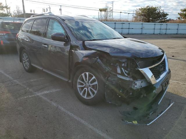 5N1AR2MM1DC684690 - 2013 NISSAN PATHFINDER S GRAY photo 4