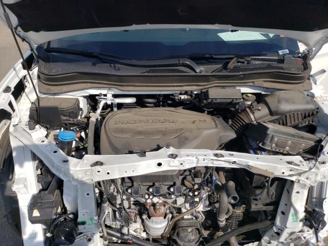 5FNYF7H54NB001879 - 2022 HONDA PASSPORT EXL WHITE photo 12