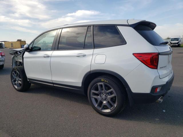 5FNYF7H54NB001879 - 2022 HONDA PASSPORT EXL WHITE photo 2