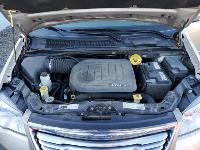 2C4RC1CGXER164799 - 2014 CHRYSLER TOWN & COU TOURING L TAN photo 12