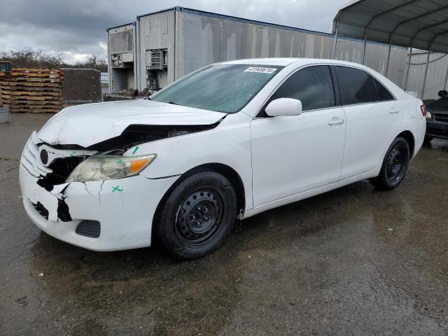 4T4BF3EK7BR134780 - 2011 TOYOTA CAMRY BASE WHITE photo 1