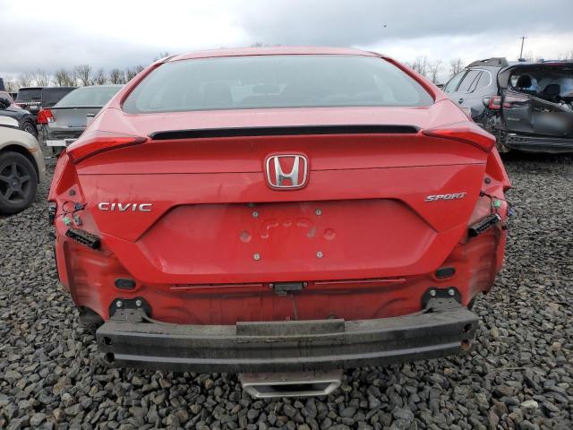 2HGFC2F8XKH570419 - 2019 HONDA CIVIC SPORT RED photo 6