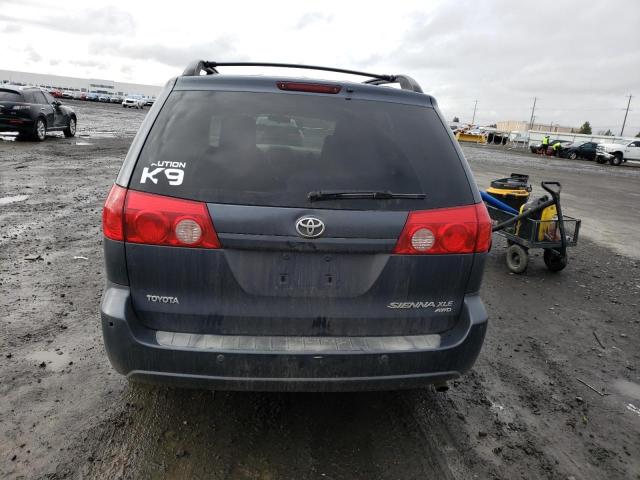 5TDBK22C69S027767 - 2009 TOYOTA SIENNA XLE GRAY photo 6