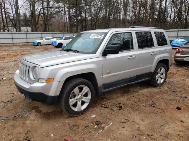 1J4NT4GB1BD166142 - 2011 JEEP PATRIOT LATITUDE SILVER photo 1