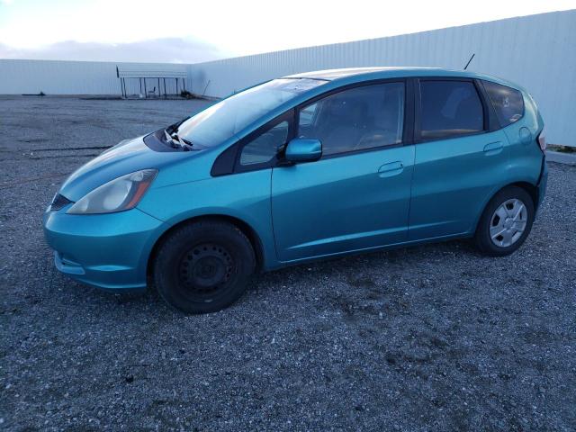 JHMGE8G33DC043524 - 2013 HONDA FIT TURQUOISE photo 1