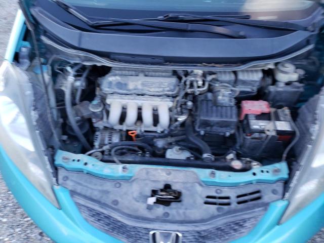 JHMGE8G33DC043524 - 2013 HONDA FIT TURQUOISE photo 11