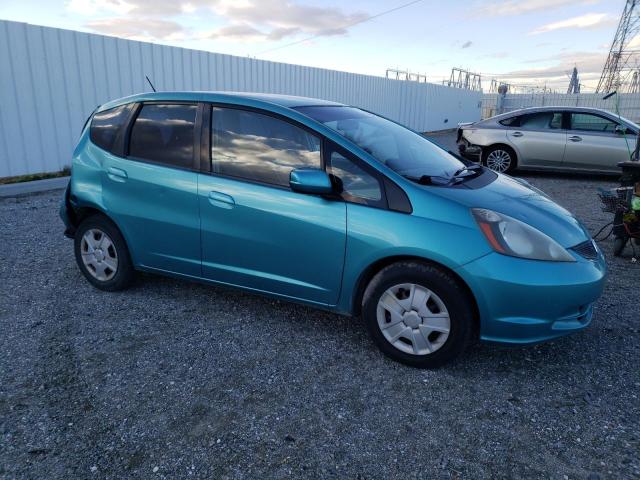 JHMGE8G33DC043524 - 2013 HONDA FIT TURQUOISE photo 4