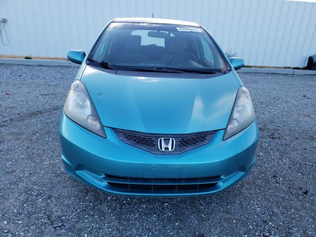 JHMGE8G33DC043524 - 2013 HONDA FIT TURQUOISE photo 5