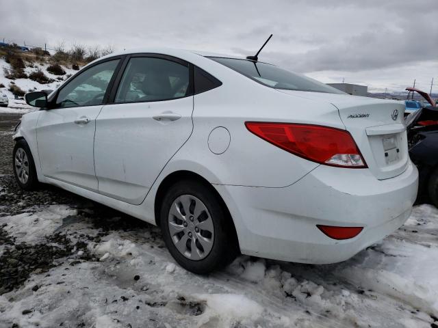 KMHCT4AE7HU310717 - 2017 HYUNDAI ACCENT SE WHITE photo 2