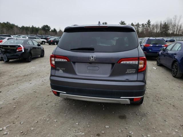 5FNYF6H65LB049634 - 2020 HONDA PILOT TOURING GRAY photo 6