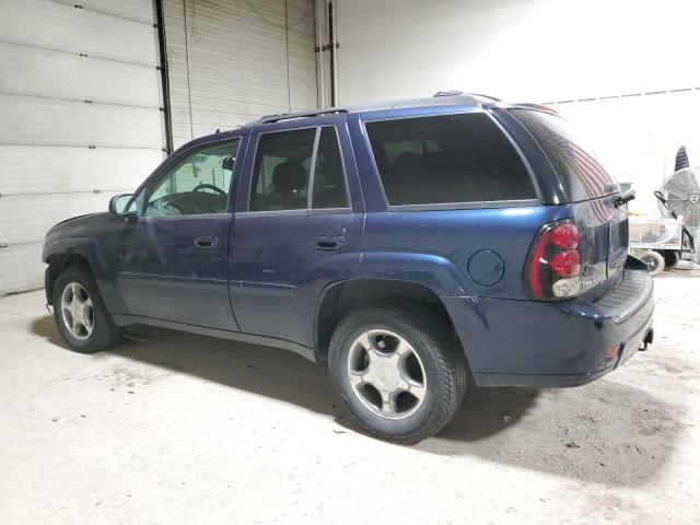 1GNDT13S582150608 - 2008 CHEVROLET TRAILBLAZE LS BLUE photo 2