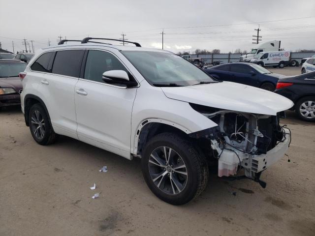 5TDJKRFH7GS301596 - 2016 TOYOTA HIGHLANDER XLE WHITE photo 4