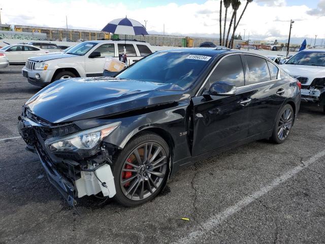 JN1FV7AP4HM850561 - 2017 INFINITI Q50 RED SPORT 400 BLACK photo 1