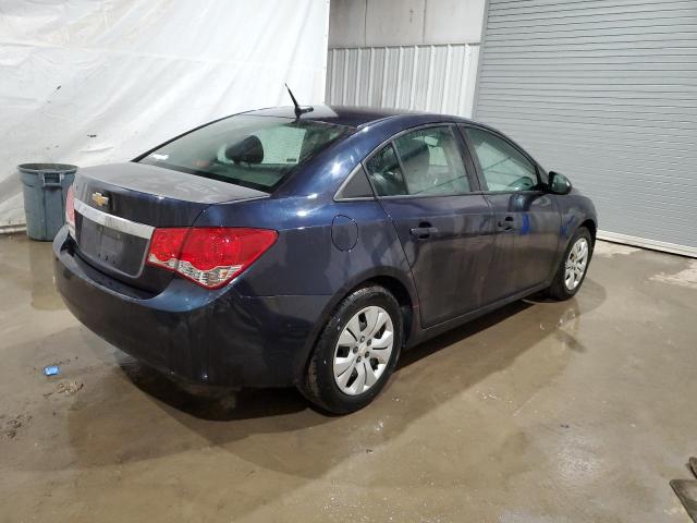 1G1PA5SGXE7176953 - 2014 CHEVROLET CRUZE LS BLUE photo 3