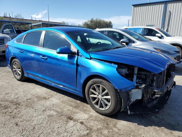 5NPE24AF8JH598823 - 2018 HYUNDAI SONATA SE BLUE photo 4