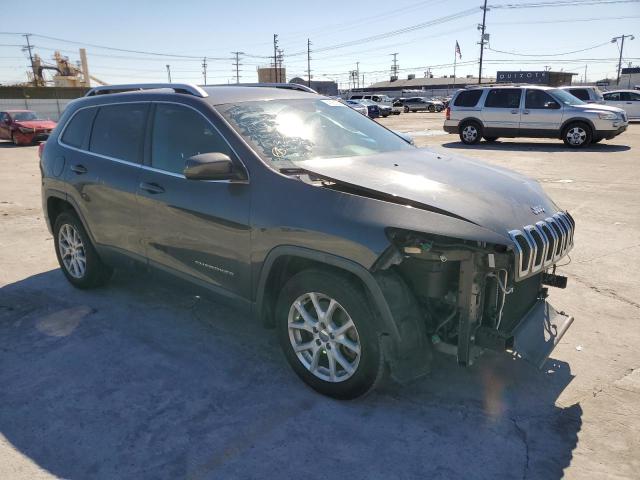 1C4PJLCB8FW766641 - 2015 JEEP CHEROKEE LATITUDE GRAY photo 4