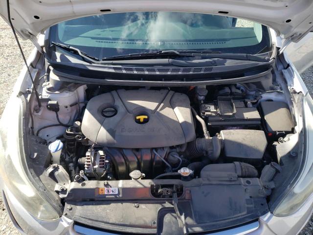 KMHDH4AE6GU481284 - 2016 HYUNDAI ELANTRA SE GRAY photo 11