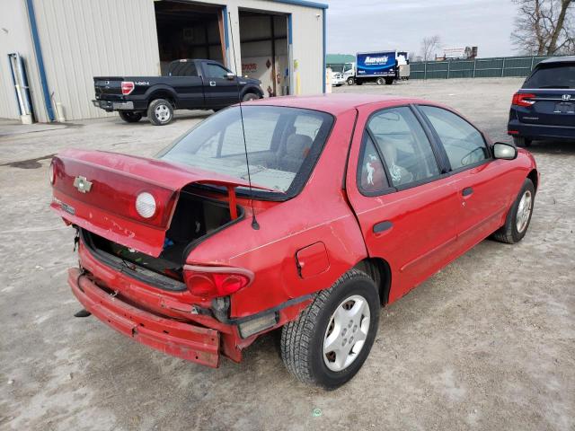 1G1JC52F147295626 - 2004 CHEVROLET CAVALIER RED photo 3