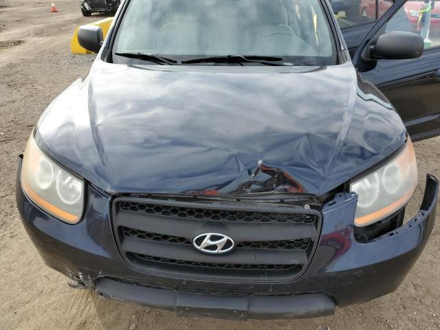 5NMSG13D59H246502 - 2009 HYUNDAI SANTA FE GLS BLUE photo 12