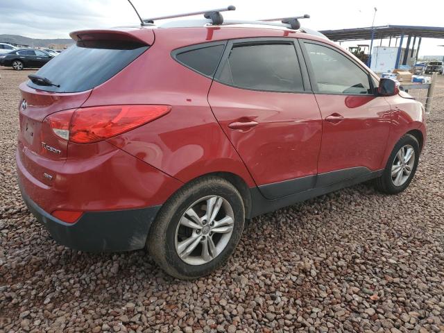 KM8JUCAC1CU528626 - 2012 HYUNDAI TUCSON GLS RED photo 3