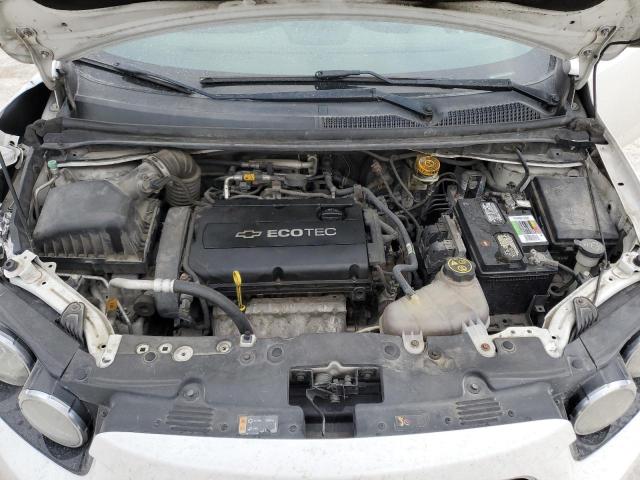 1G1JA5SH3C4121807 - 2012 CHEVROLET SONIC LS 白色 照片 11