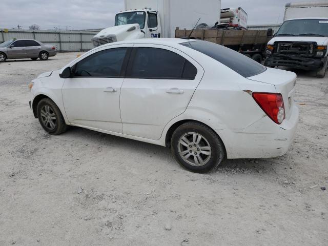 1G1JA5SH3C4121807 - 2012 CHEVROLET SONIC LS 白色 照片 2