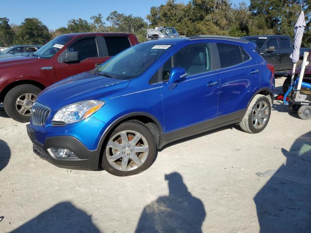 KL4CJDSB9GB607006 - 2016 BUICK ENCORE PREMIUM BLUE photo 1