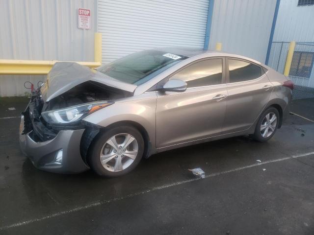 5NPDH4AE9GH678755 - 2016 HYUNDAI ELANTRA SE GRAY photo 1