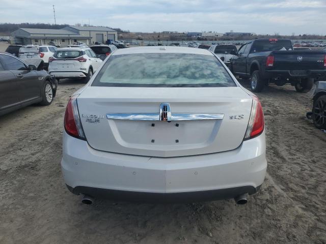 1LNHL9DR4BG603384 - 2011 LINCOLN MKS WHITE photo 6