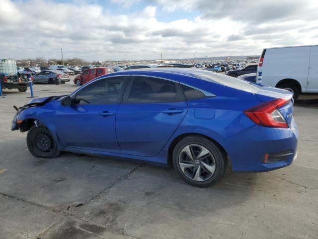 19XFC2F67KE034634 - 2019 HONDA CIVIC LX BLUE photo 2