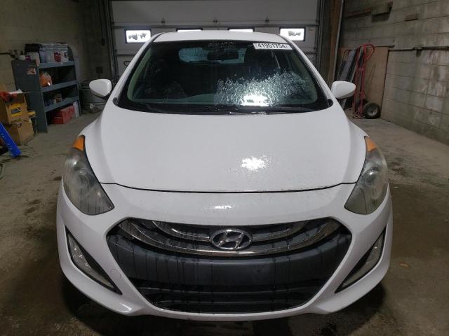 KMHD35LH1EU220508 - 2014 HYUNDAI ELANTRA GT WHITE photo 5