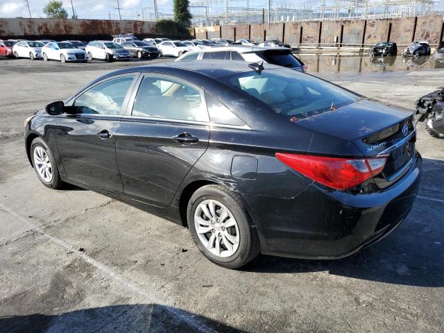 5NPEB4AC6CH447990 - 2012 HYUNDAI SONATA GLS BLACK photo 2