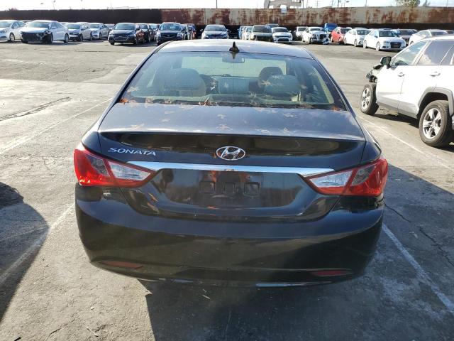 5NPEB4AC6CH447990 - 2012 HYUNDAI SONATA GLS BLACK photo 6