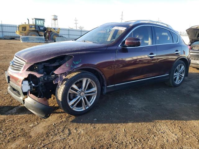 JN1AJ0HR1CM451703 - 2012 INFINITI EX35 BASE 勃艮第红 照片 1