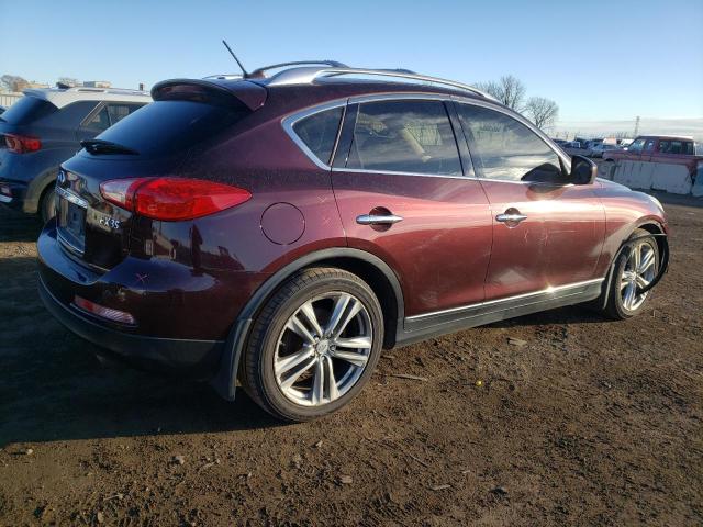 JN1AJ0HR1CM451703 - 2012 INFINITI EX35 BASE 勃艮第红 照片 3